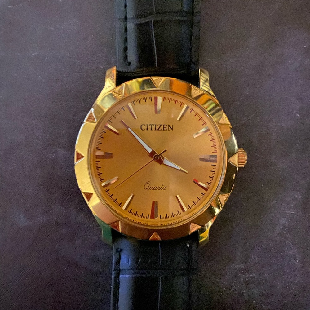 Gold citizens watch